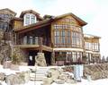 Front View / Rustic Redwood Siding