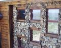 Rock Work looks good with Redwood / Rustic Redwood Siding