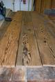 1 x 7 1/4 Wire-Brushed Weathered Barnwood / Wire-Brushed Smooth Barnwood