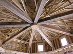 TWII Circle-Sawn Reclaimed Timbers - Scottsdale, Arizona Home - under construction