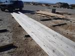 1 1/4" x 8"  TWII weathered lumber