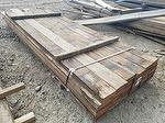 bc# 215572 - 3" x 8" Redwood Picklewood Weathered Lumber - 720.00 bf