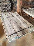 bc# 215642 - 1" x 4" NatureAged Hardwood Lumber - 94.00 bf - Hickory; Kiln Dried and Edged