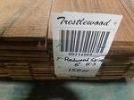 bc# 214564 - .31" x 5" Redwood Picklewood Thins - 150.00 sf - Planed side has track marks