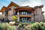 WeatheredBlend Exterior Siding (Brown/Gray), Picklewood Cypress T & G Interior Ceiling, 1 x 6 Mushroomwood KD/Brushed, 4" Stair Treads (Utah Residence)