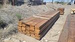 3 (actual 2 1/2)  x 10 (actual 9 1/8) x Mostly 19-20' Weathered Blend Timbers from Mira Loma - DF/Other Softwoods