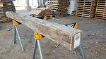 bc# 230542 - 5.5x6 x 7.67' Hand-Hewn Mantel, Unfinished - 21.09 bf