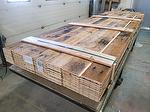 bc# 233250 - .72" x 6.37" HarborAged Brown Shiplap Lumber - 532.43 sf - 2'+, w/metal stain