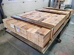 bc# 233248 - .72" x 6.37" HarborAged Brown Shiplap Lumber - 360.44 sf - 2'+, w/metal stain