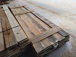 bc# 227371 - 1" x 8" NatureAged Hardwood Lumber - 398.50 bf - Hickory; Skip-Planed, KD, Edged