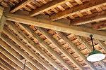 TWII Weathered Timbers, 3x9 Weathered Timber Rafters, 1x4 Harbor Fir Slats - Big Horn, Wyoming