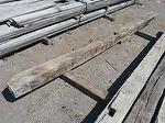 bc# 210695 - 6x7 x 11.42' Hand-Hewn Mantel, Unfinished - 39.97 bf