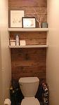 Bathroom Wall - Trailblazer Mixed Hardwood Weathered Barnwood