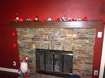 TWII Weathered Mantel - Finished by Customer