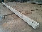 bc# 215911 - 9x12 x 40' RubyHardwood Rustic Circle-Sawn Timbers - 360.00 bf - Hewn