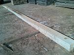 bc# 215907 - 8x12 x 40' RubyHardwood Rustic Circle-Sawn Timbers - 320.00 bf - Hewn 