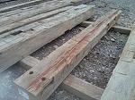 bc# 114512 - 10x10 x 11' Hand-Hewn Timbers - 91.67 bf