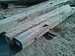 8x10 Hand-Hewn Oak / Other Hardwood Timbers - Customer Order