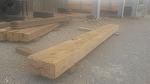 6x13 x 11' Hand-Hewn Oak Timber
