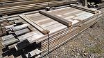 bc# 126865 - 1.5" x 5" As-is T&G Decking Unsorted - 658.13 bf - Weathered Decking with Original T&G and White Paint (primarily on 1 side)                               