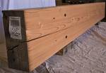 bc# 80326 - 6x14 x 9.42' Reclaimed DF Resawn Mantel, Unfinished - 65.94 bf - 6 x 14 x 113" DF S4S