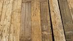 EXAMPLE PHOTOS: 1x Cypress Picklewood Weathered Lumber (1 face weathered, 1 face band-sawn)
