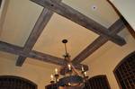 Weathered Oak Timbers / Wine room oak timbers with minimal mortice pockets
