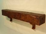 9 1/4"x10 x 72 1/4" HH Cherry Finished Mantel / This mante