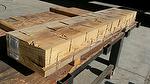 bc# 145420 - 6x12 x 5' Hand-Hewn Mantel, Unfinished - 30.00 bf - Manufactured Hand Hewn