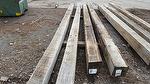 8" x 8" weathered trailblazer  timbers