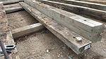 bc# 148811 - 6x12 x 18' WeatheredBlend Oak Timbers - 108.00 bf