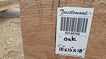 bc# 148760 - 10x12 x 18' WeatheredBlend Oak Timbers - 180.00 bf