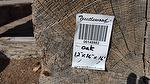 bc# 148982 - 12x16 x 16' WeatheredBlend Oak Timbers - 256.00 bf