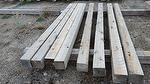 6x6 x 10' WeatheredBlend Timbers for Order