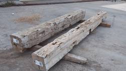 Hand-Hewn Unfinished Mantels