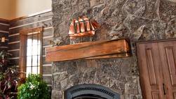 Trestlewood II Salty Fir Finished Mantels