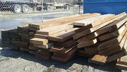 Weathered Brown 3x12-13 Timbers from Idaho Grain Elevator