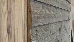 Antique Barnwood Siding -Wedgelap with Rabbet