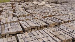 4x6x4' Oak / Mixed Hardwood Weathered Blocks