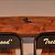 bc #121647 is tapered Poplar Mantel across top of display 29884