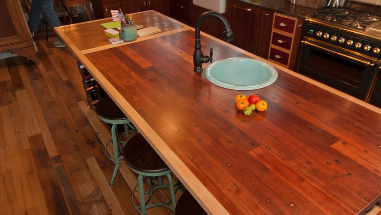Greenheart Red T&G Flooring