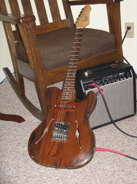 Redwood Guitar / Semi Hollow Body Electric