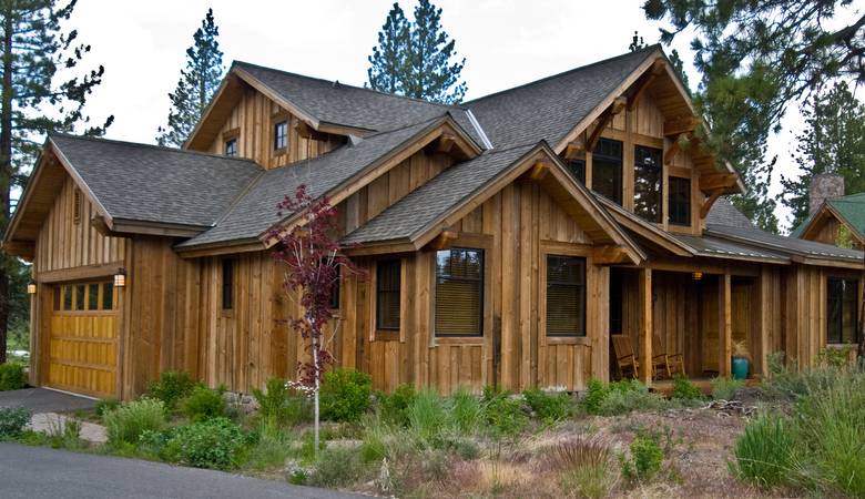 Old Greenwood Cabins TW II Siding / TW II vertical siding