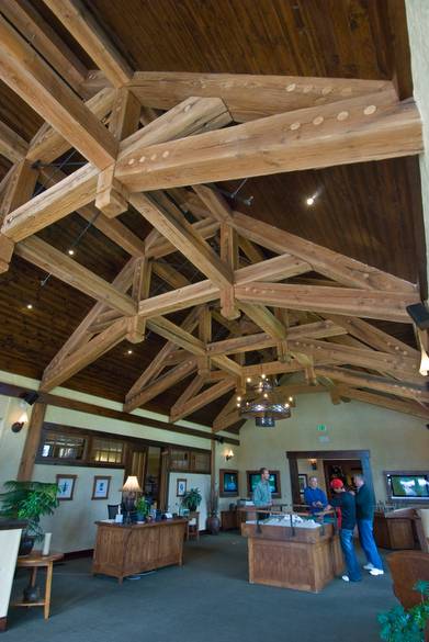 Old Greenwood TWII Trusses  / TWII Trusses (Golf Clubhouse)