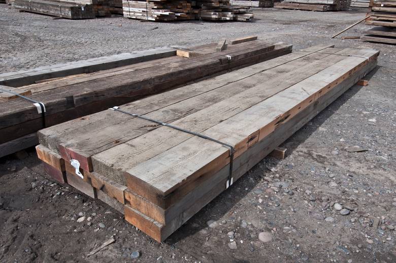 4x10-11 x Rand Weathered Timber (1 cut face)