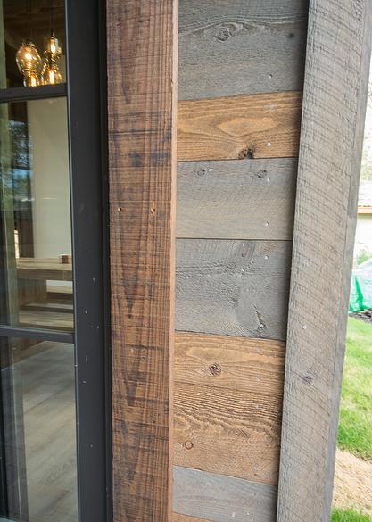 Window and Door Trim Using ThermalBrown Lumber