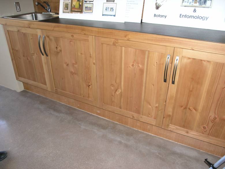 Trestlewood II "Salty Fir" Lumber cabinets