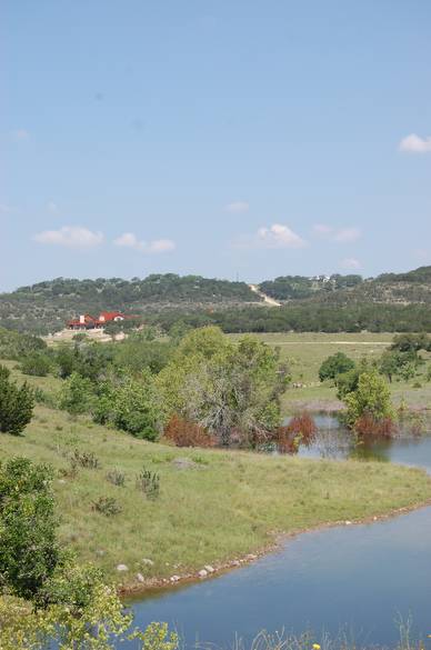 Exterior Setting of Blanco, Texas Ranch House