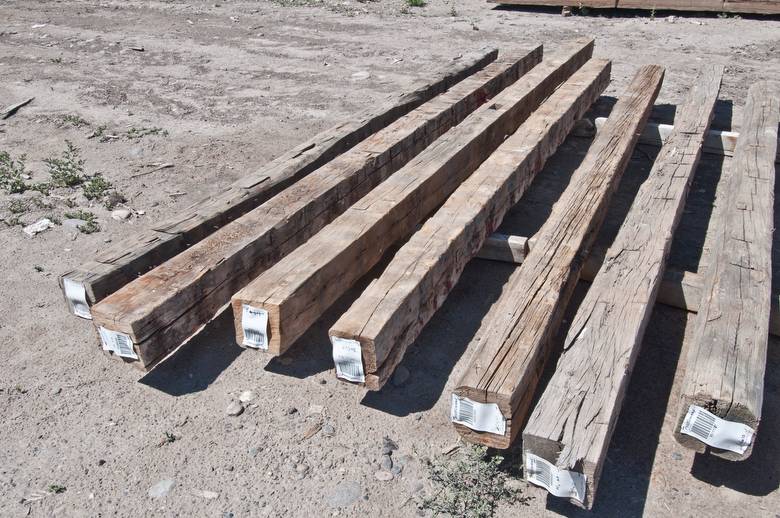 timbers for approval--
6 x 6 x 10-12' Hand-Hewn Timbers