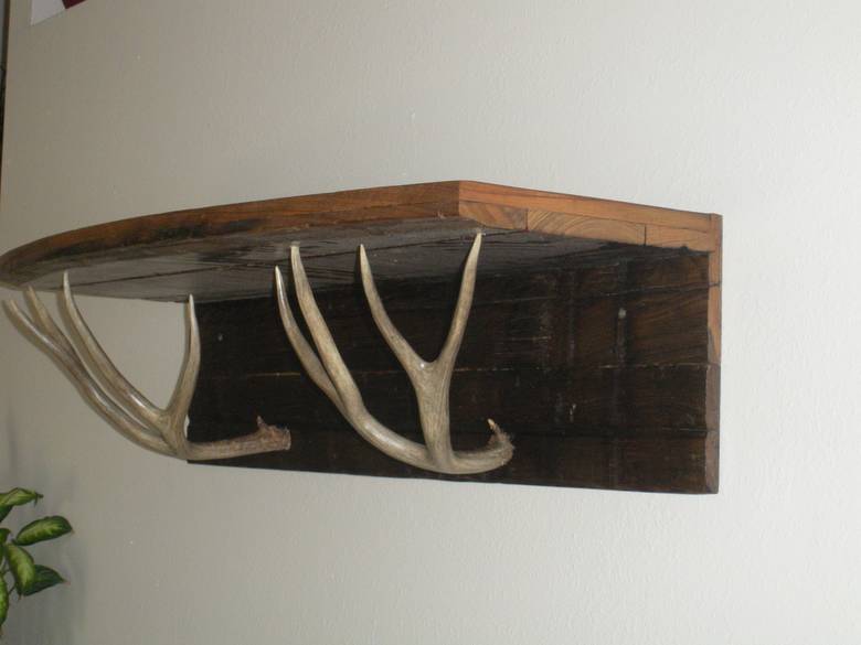 Shelf made from Picklewood Cypress
